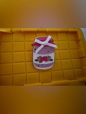 Loungefly Disney Mickey and Friends Jam Jar Ribbon Pin Daisy Duck
